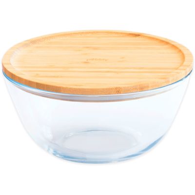 Pebbly Säilytyskulho bambukannella 2600 ml | Alk. 32,00 €