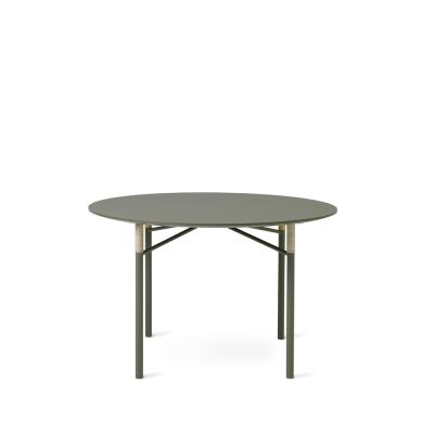 Warm Nordic Affinity ruokapöytä Light green, round | Alk. 2 332,00 €
