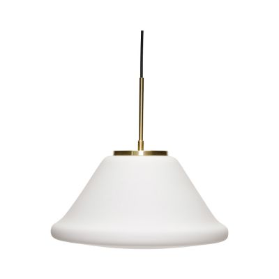 Hübsch - Muse Riippuvalaisin Triangular Valkoinen | Alk. 126,00 €
