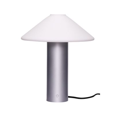 Hübsch - Orbit Pöytävalaisin Metallinen Hopea | Alk. 161,00 €