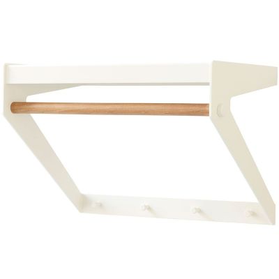 Cane-line, Copenhagen Vaateteline Valkoinen / Teak"