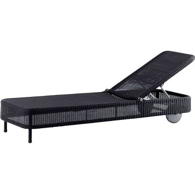 Cane-line, Presley aurinkotuoli musta | Alk. 1 315,00 €