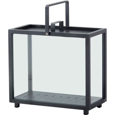 Cane-line, Lighthouse Lyhty Harmaa Suorakaiteen muotoinen