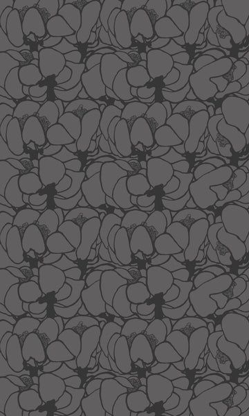 Vallila Pikku Makeba samettinen kangas 150 cm