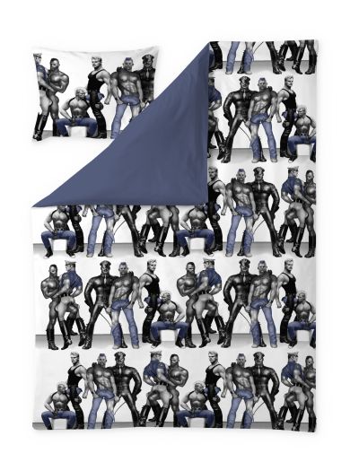 Finlayson Tom of Finland Blue Squad satiinipussilakanasetti | Alk. 90,96 €