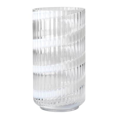 Lyngby Porcelæn - Lyngby Maljakko 20,5 cm Swirl White | Alk. 115,00 €