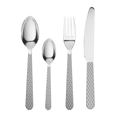 Lyngby Porcelæn - Rhombe Aterimet 16 osaa