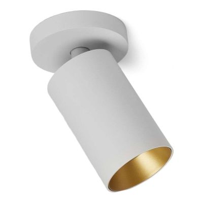 Antidark - SpotOn Circle 1 Kattovalaisin/Seinävalaisin White/Gold | Alk. 37,00 €