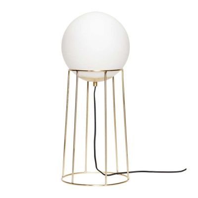Hübsch - Balance Lattiavalaisin L Brass/White | Alk. 175,00 €