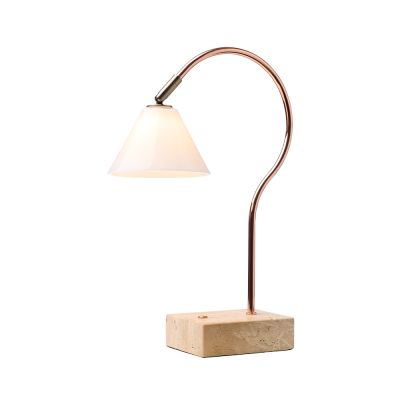 Halo Design - Question Portable Pöytävalaisin Kupari Antique/Messinki Opaali | Alk. 134,00 €