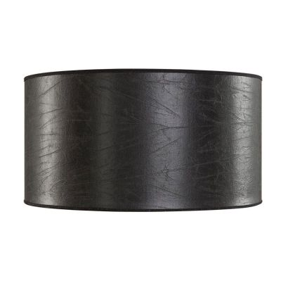 Artwood, Lampunvarjostin Cylinder Medium Leather Black Artwood | Alk. 125,00 €