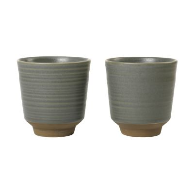 Broste Copenhagen Miko muki 15 cl 2-pack. Dark green | Alk. 12,00 €