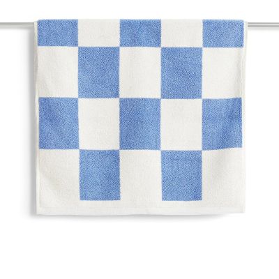 HAY Check kylpyhuoneenmatto 50x90 cm Sky blue | Alk. 33,40 €