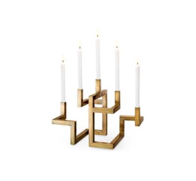 Eichholtz Skyline ljusstake vintage mässing | Alk. 679,00 €