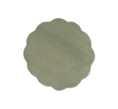 Classic Collection Shell matto pyöreä vihreä