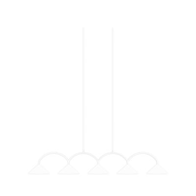 Globen Lighting - Curve 5 Riippuvalaisin White | Alk. 295,00 €