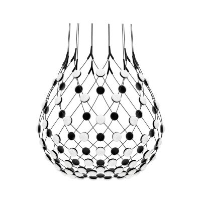 Luceplan - Mesh Riippuvalaisin Ø80xH60 Phase 4m Black | Alk. 3 939,00 €