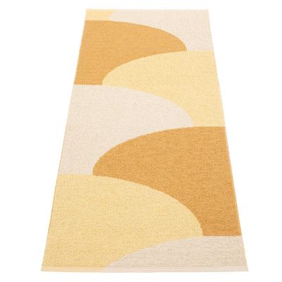 Pappelina, Hill matto Ochre/Pale yellow/Cream 70 x 180cm | Alk. 148,00 €