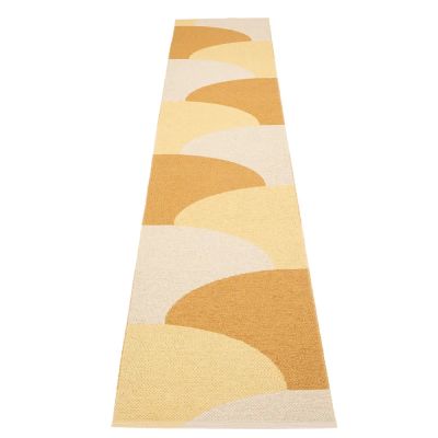 Pappelina, Hill matto Ochre/Pale yellow/Cream 70 x 360cm | Alk. 259,00 €