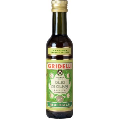 Gridelli Olio Di Oliva E Basilico Oliiviöljy, basilika 250 ml | Alk. 18,00 €