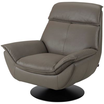 Artwood, TRIBECA kääntyvä nojatuoli nahkaa-pehmeä taupe | Alk. 2 007,00 €