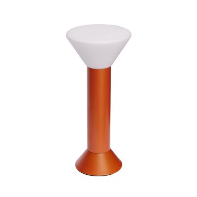 Hübsch - Flash Portable Pöytävalaisin Metallinen Oranssi | Alk. 98,00 €