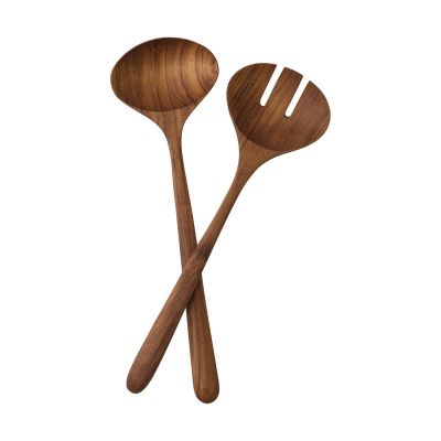 Tell Me More Tiikkisalaattiottimet 2 osaa Ruskea | Alk. 24,00 €