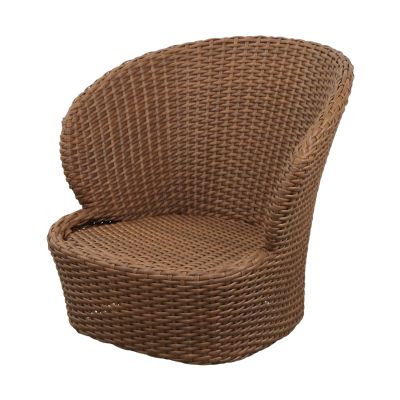 Cane-line Coast nojatuoli swivel Umber brown (Flat Weave) | Alk. 1 365,00 €