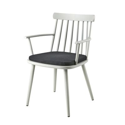 Brafab, WINSOR Tuoli käsinojilla - vaaleanharmaa/korppi