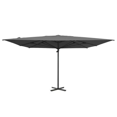 Brafab, Mozzo-aurinkovarjo 400x400 cm harmaa/antrasiitti | Alk. 920,00 €