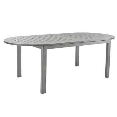 Brafab, Lomma ruokapöytä 110x220-280 cm elipse Khaki | Alk. 1 288,00 €