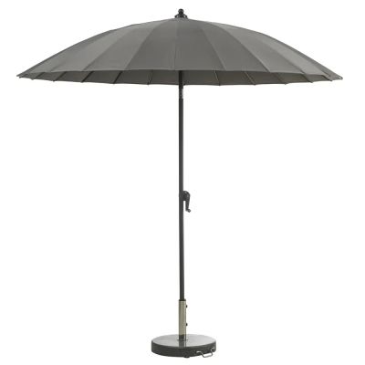 Brafab, SHANGHAI Ø270cm Antrasiitinharmaat/keltaiset kylkiluut | Alk. 156,00 €