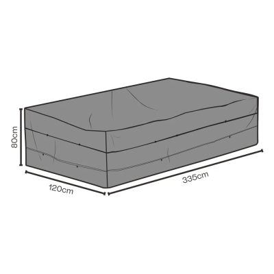 Brafab, Huonekalujen kansi 335x120x80 cm ruokailuryhmä Premium | Alk. 171,00 €