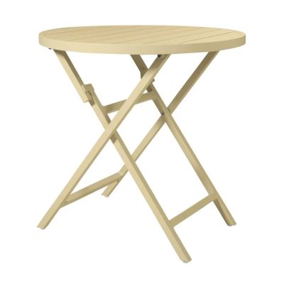 Brafab, WILKIE Taitettava pöytä Ø72 - Sitruuna