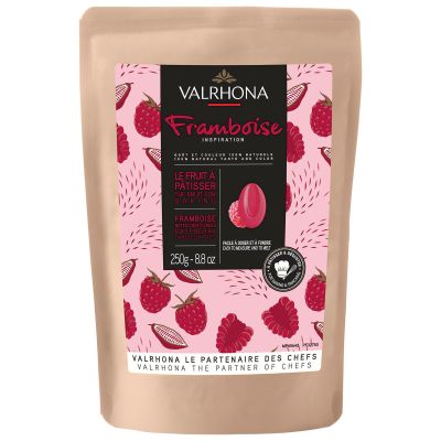Valrhona Inspiration Vadelma suklaa 250 g | Alk. 38,00 €