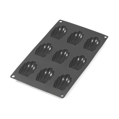 Lékué Lékué madeleinevuoka silikonia 9 kpl Musta | Alk. 12,50 €