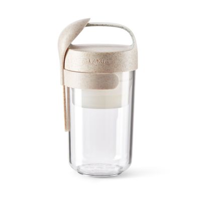 Lékué Lékué To Go purkki organic lusikalla beige. 0,4 l | Alk. 17,00 €