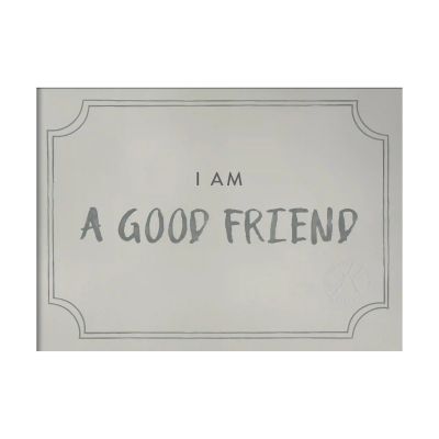Kunskapstavlan® Good friend diplomi juliste 21x30 cm Dusty mint | Alk. 14,00 €
