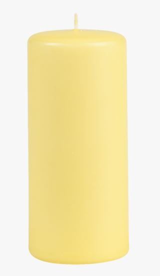 Moments pöytäkynttilä vaaleankeltainen | Alk. 4,95 €