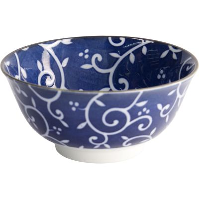 Tokyo Design Studio Blue Karakusa kulho 550 ml, sininen/valkoinen | Alk. 12,90 €