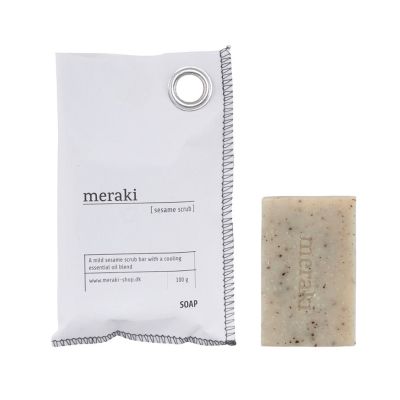 Meraki Meraki käsisaippua kiinteä sesame scrub