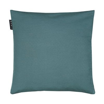 Linum Annabell tyynynpäällinen 40x40 cm Tumma harmaa-turkoosi | Alk. 14,40 €