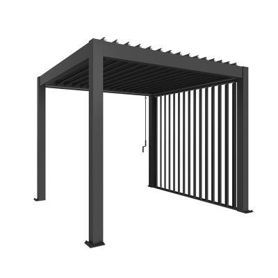 Biohort, Sivuseinäritilä pergolaan 3m metallinen tummanharmaa | Alk. 2 993,00 €