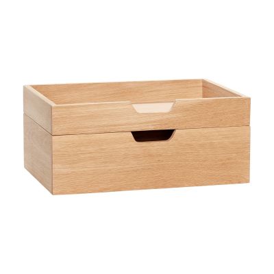 Hübsch Note säilytyslaatikko, 2 kpl Tammi | Alk. 64,00 €