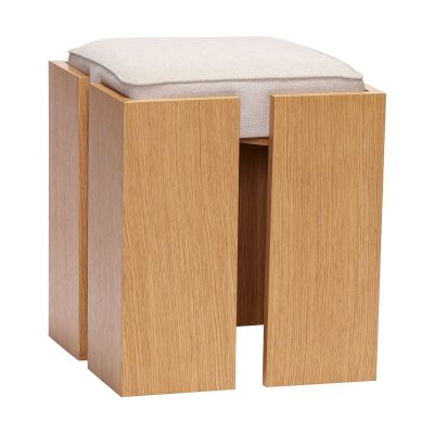 Hübsch Muoto jakkara Tammi-hiekka | Alk. 230,90 €