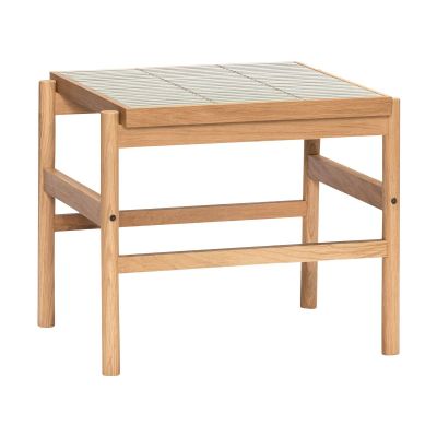 Hübsch Tile sivupöytä Tammi-minttu