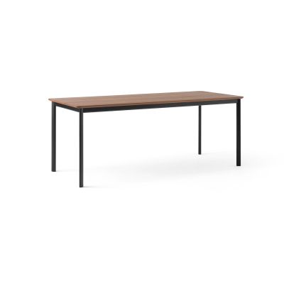 &Tradition Drip HW116 ruokapöytä 83x193 cm Black frame-clear lacq. walnut | Alk. 1 780,00 €