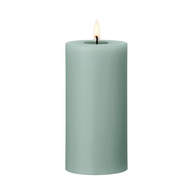 ester & erik ester & erik LED-pöytäkynttilä Ø7,5x15 cm 67 Jade stone | Alk. 24,00 €