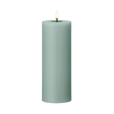 ester & erik ester & erik LED-pöytäkynttilä Ø7,5x20 cm 67 Jade stone | Alk. 29,00 €