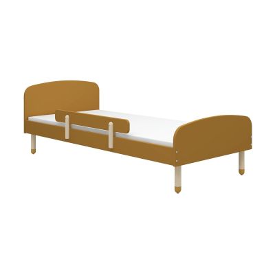 FLEXA Dots sänky kaiteella 96x204 cm Keltainen